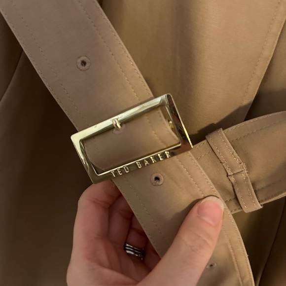 Ted Baker Classic Beige Trench Coat - Picture 2 of 4